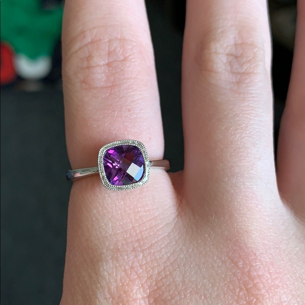 amethyst ring - Picture 2 of 2